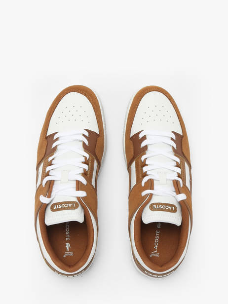 Sneakers Partner Piste  Lacoste Bruin men SMA0071 ander zicht 3